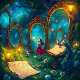Reflections of Deceit - Text-based game