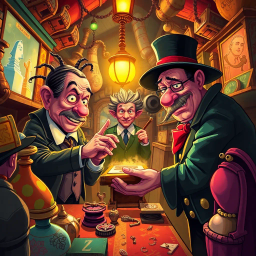 Whose Relic Is It Anyway? - Text-based game