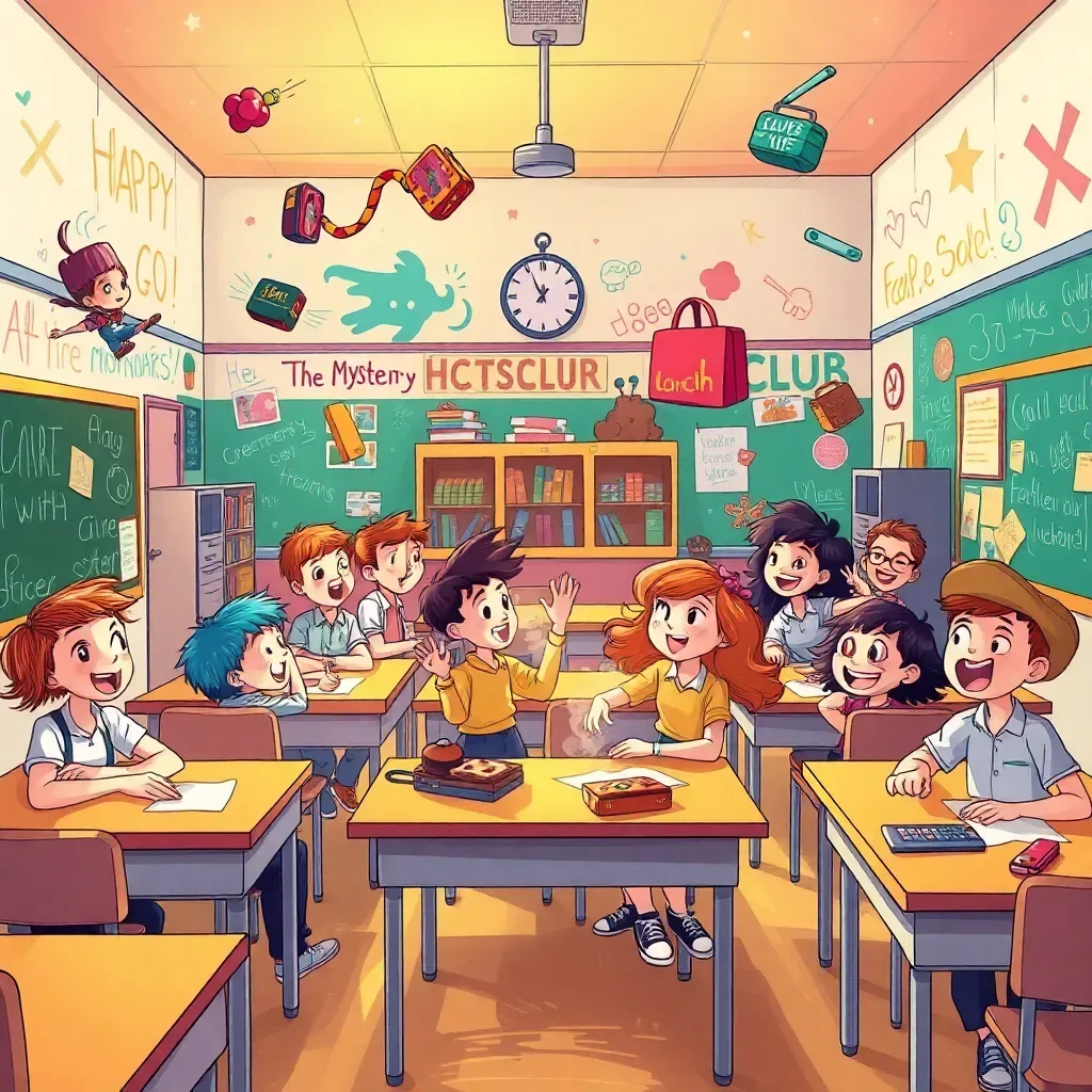Mystery Club: The Sizzling School Saga