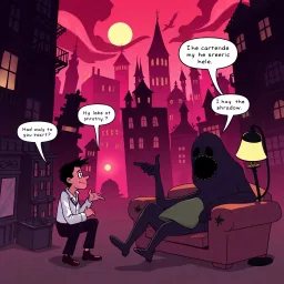 Shadowplay: Whose Shadow Is It Anyway? - Text-based game