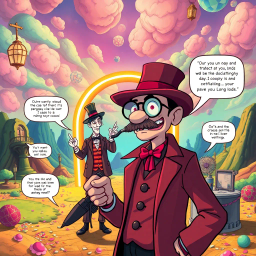 Squad Goals: Surreal Shenanigans - Text-based game