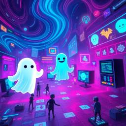 Haunted Byte: Who's This? - Text-based game