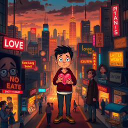 Heartstrings: Whose Heart is it Anyway? - Text-based game