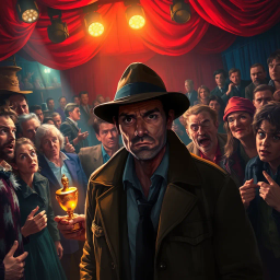 Showdown: Who Stole the Show? - Text-based game