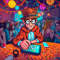 Whose Phone Is This, Anyway? - Text-based game