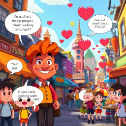 Heartstrings: Whose Heart Is It Anyway? - Text-based game