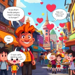 Heartstrings: Whose Heart Is It Anyway? - Text-based game
