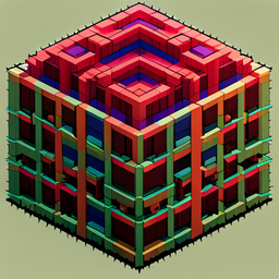 Spinning Cube Escape - Text-based game