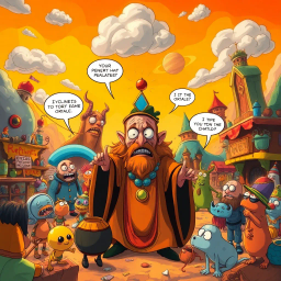 Whose Prophecy Is It Anyway? - Text-based game