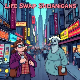 Life Swap Shenanigans - Text-based game