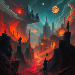 Whose Nightmare Is It Anyway? - Text-based game