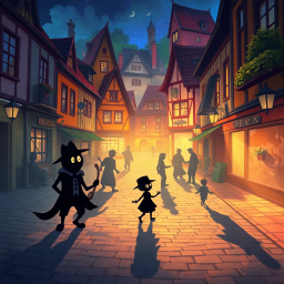 Whose Shadow Is That? - Text-based game