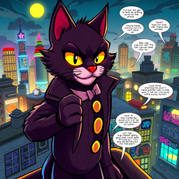 Feline Fugue: The Purrplexing Heist - Text-based game