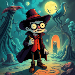 Whose Nightmare Is It Anyway? - Text-based game