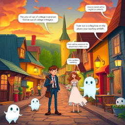 Whose Ghost Is It Anyway? - Text-based game