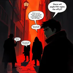 Whose Shadow Is That? - Text-based game