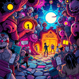 Narrative Nexus: Whose Adventure Is It Anyway? - Text-based game