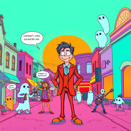 Hello, Whose Ghost Is It Anyway? - Text-based game