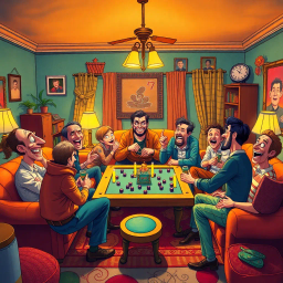 How to Ruin a Parlor Game - Text-based game