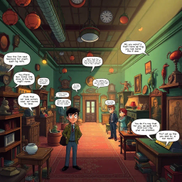 Whose Artifact Is It Anyway? - Text-based game