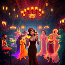 Whose Ghost Is It Anyway? - Text-based game