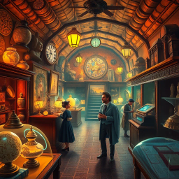 Whose Artifact Is It Anyway? - Text-based game