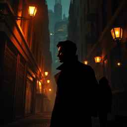 Whose Shadow Is That? - Text-based game