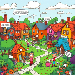 Whose Mess Is It Anyway? - Text-based game