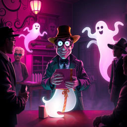 Whose Ghost Is It Anyway? - Text-based game