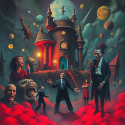 Whose Nightmare Is It Anyway? - Text-based game