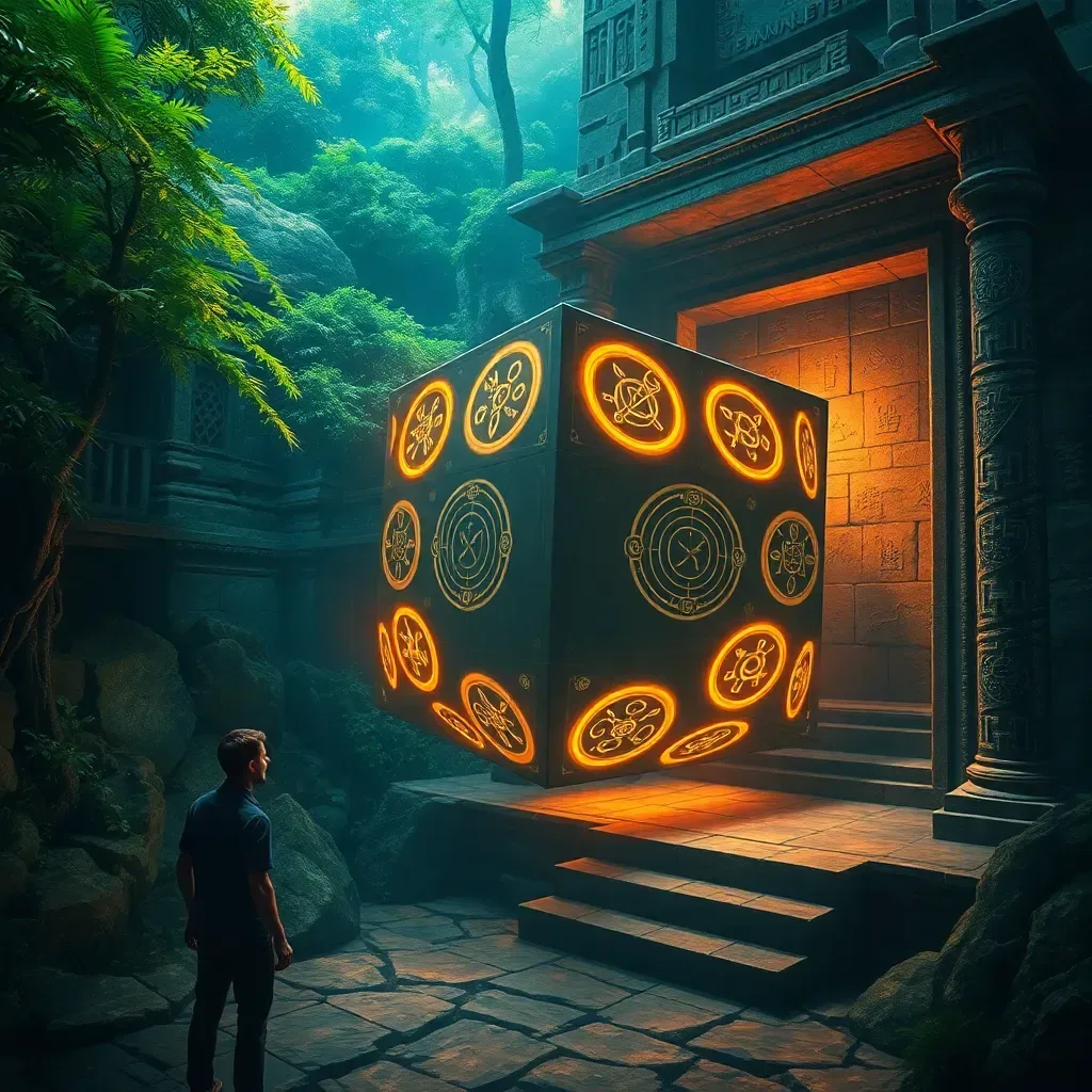 Spinning Glyphs Adventure
