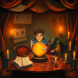 Whose Prophecy is It Anyway? - Text-based game