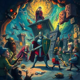 Questception: A Hero's Dilemma - Text-based game