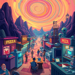 Chaotic Chronicles: Whose Worlds That Anyway? - Text-based game