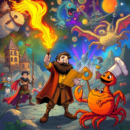 Chaotic Chronicles: Whose Worlds That Anyway? - Text-based game