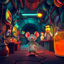 Lab Rats: The Grand Experiment - Text-based game
