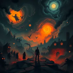 Nightmare Chronicles: Whose Nightmare Is It Anyway? - Text-based game