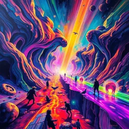 Spectrum Wars: Which Dimension Is It Anyway? - Text-based game
