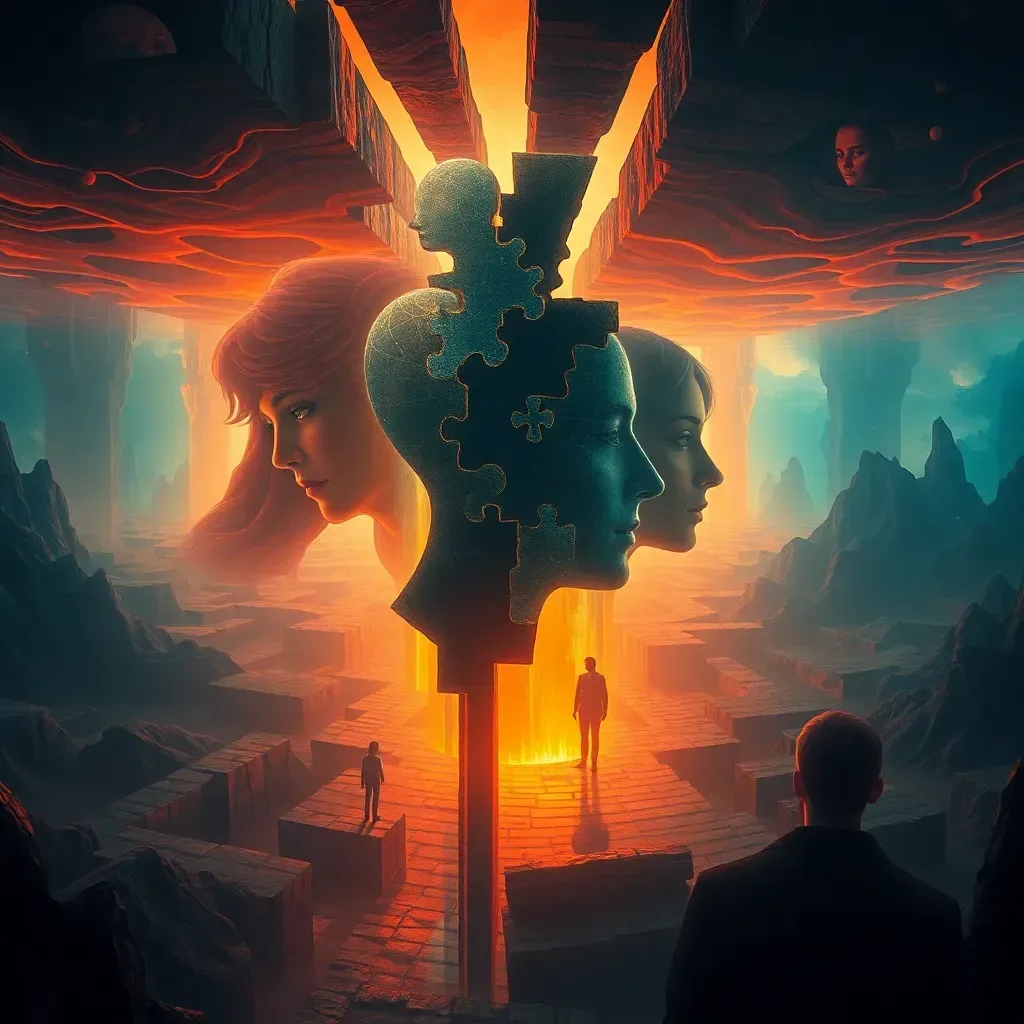 Mind Mirage: Reflections of Self