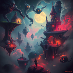 Nightmare Chronicles: Whose Nightmare Is It Anyway? - Text-based game
