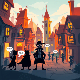 Whose Shadow is it Anyway? - Text-based game