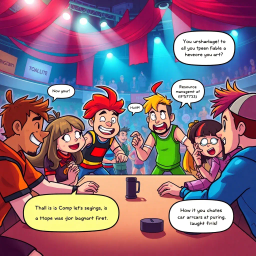 Whose Squad Is It Anyway? - Text-based game