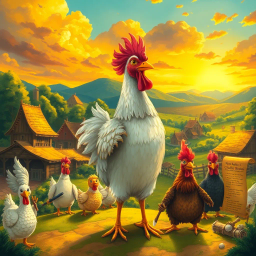 Poultry Power: The Rise of Chicktopia - Text-based game
