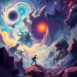 Dreamscape Duel: Whose Nightmare is it Anyway? - Text-based game