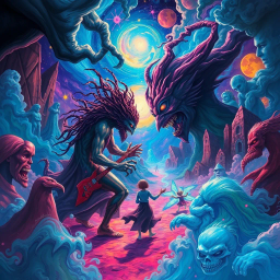 Dream Duel: Whose Nightmare Is It Anyway? - Text-based game