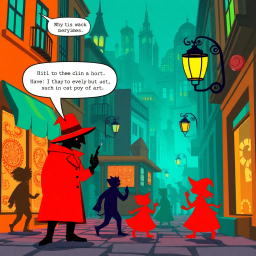 Whose Shadow Is It Anyway? - Text-based game
