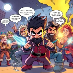 Whose Squad is It Anyway? - Text-based game