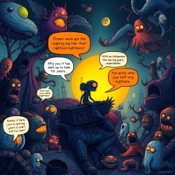 Whose Nightmare Is It Anyway? - Text-based game