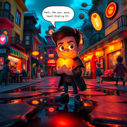 Whose Heart Is It, Anyway? - Text-based game