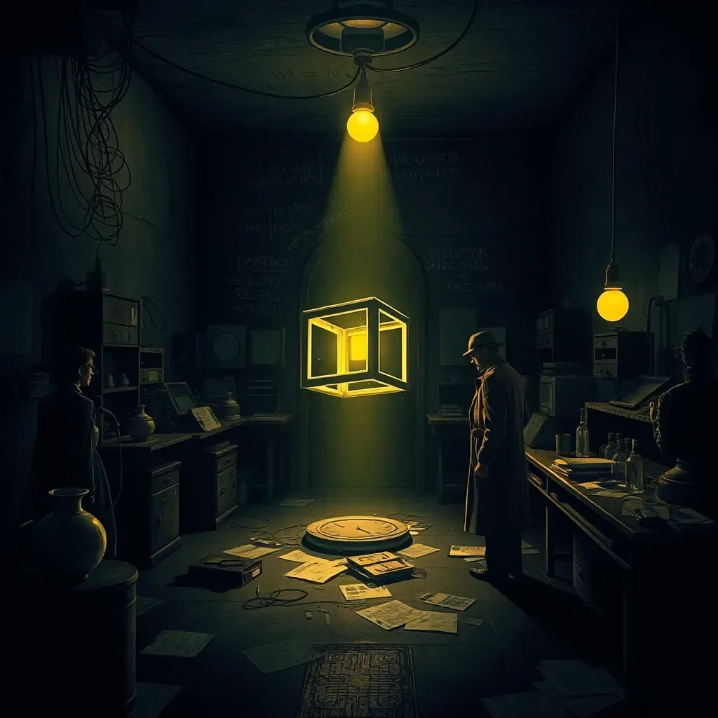 The Spinning Cube Mystery
